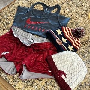 Nike Washington Cougars bundle top shorts hats